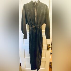 Topshop denim jumpsuit